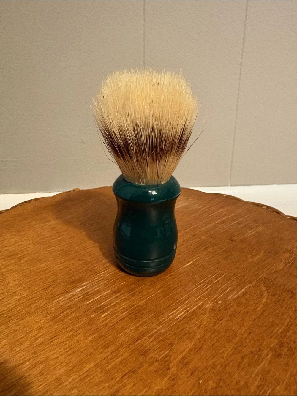 Van Der Hagen Men's Shaving Brush – Green Handle